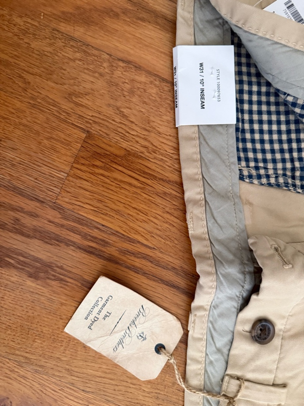 Brooks Brothers shorts NWT - 31”x10” - Picture 2 of 2